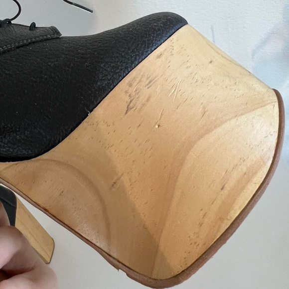 ❌SOLD❌Deandri Tequila Leather Platform Boots - Picture 5 of 8